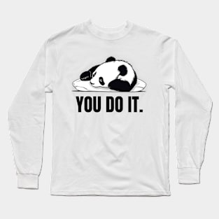 Lazy Panda Long Sleeve T-Shirt